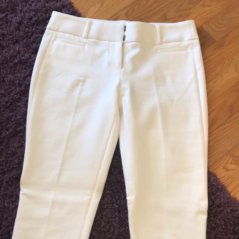Brand new white pants.